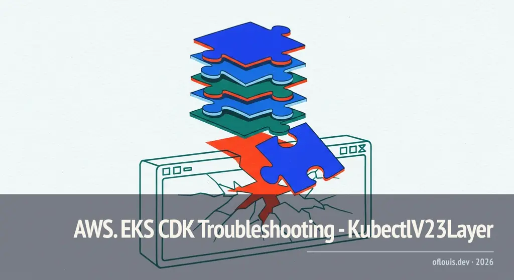 AWS. EKS CDK Troubleshooting - KubectlV23Layer