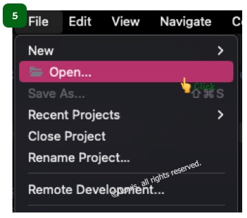 JetBrains 프로젝트 이름 변경 1