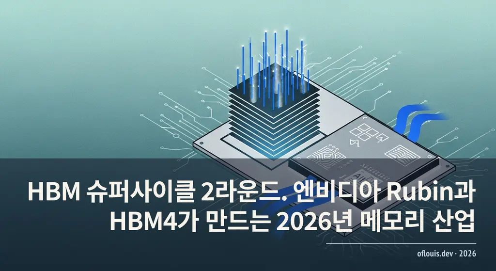 HBM4 적층 메모리와 엔비디아 Rubin GPU 시대의 한국 반도체 산업 구도