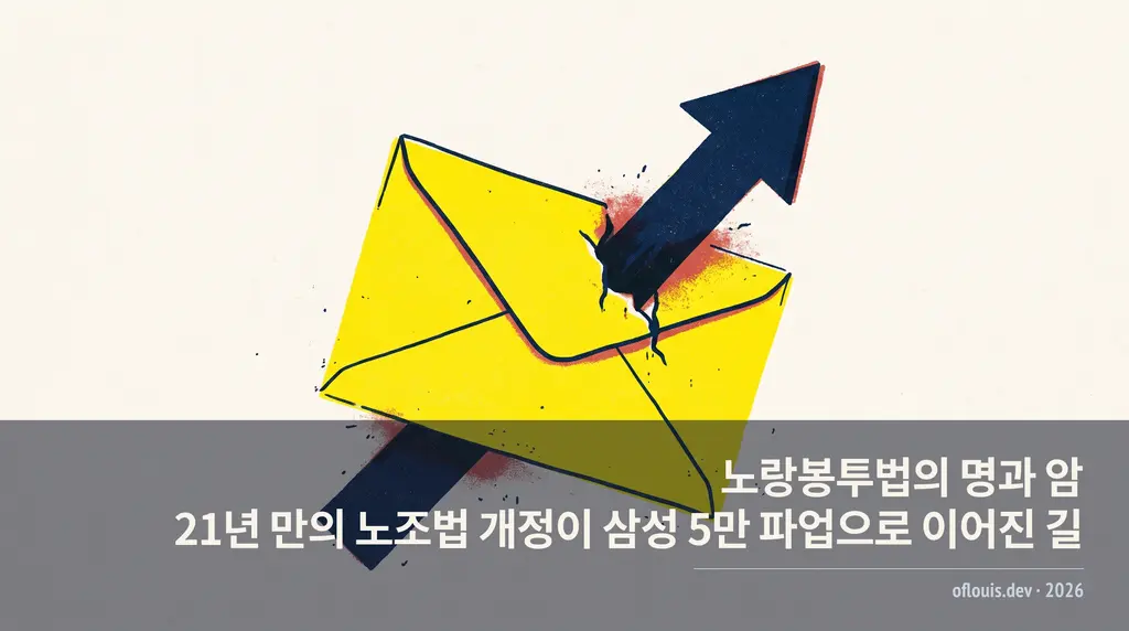 노란 봉투와 노조법 개정안 — 노란봉투법 시행 두 달의 현장